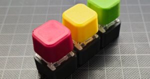 Triple Keyboard Fidget