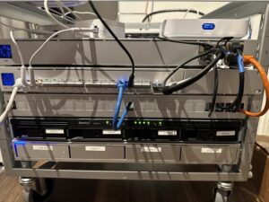 UI Tooless Rack Synology Adapter Plate by TheSlugHaus