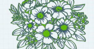Valentines Bouquet wall art