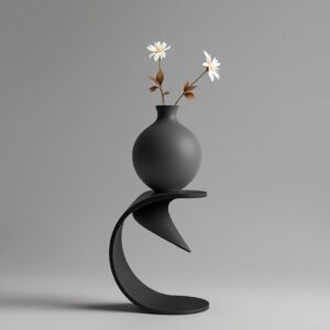 Vase Serenity – A Tranquil Touch for Your Flowers - 3D model by VASE on Thangs