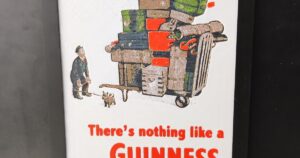 Vintage Guinness advertising poster 03 - Hueforge
