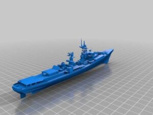 War Battle Ship Kanin Class Destroyer @ Pinshape
