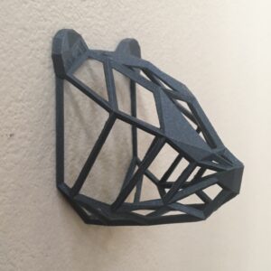 Wire Frame Panda Head @ Pinshape