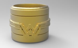 Wonder Woman Container @ Pinshape
