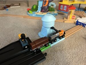 Wooden Train (Brio/Ikea/Thomas) Water Tower by brimstone326