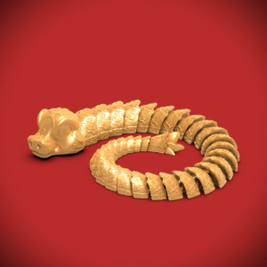 Year of the Snake Flexi (Large & Small) - 3D model by ChelsCCT (ChelseyCreatesThings) on Thangs