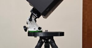 ZWO Seestar S30 / S50 Equatorial (EQ) Wedge Adapter - Adjustable by drhollen | Download free STL model