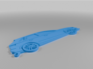 audi a3 sline keychaine  by Mirneshoso