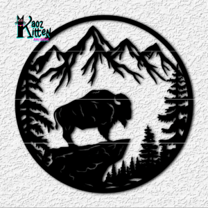 buffalo wildlife wall art bills football team decor - 3D model by KaozKitten on Thangs