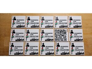 Runners for Palestine Malmo by Waseem-
