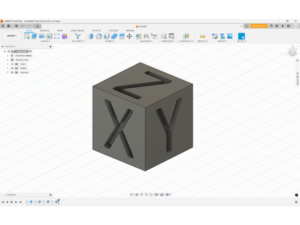 myXYZ calibration cube 20x20mm by AUBR