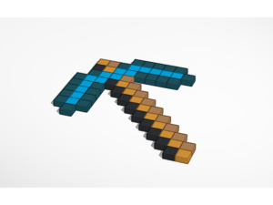 Minecraft Pickaxe  by Thanos230