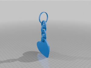  heart key chain gift by Kamelty