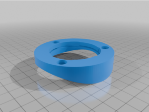 inverse Sony emount/ Nex mount for Seben 114mm Telescope  by moe_moe