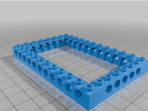 lego style Technic substitute  part 32532 by 134B29F