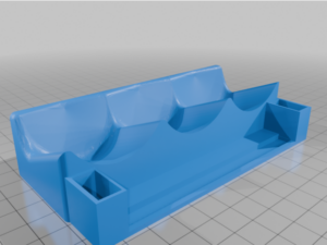 nail polish holder trio with tray by goblinxqueen