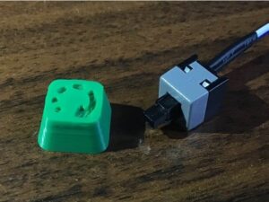 pc power/reset switch button | friction fit by NickelLight