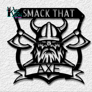 smack that axe wall art funny viking nordic wall decor - 3D model by KaozKitten on Thangs