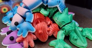 10 Articulated Cute Salamanders by BODY3D | Download free STL model