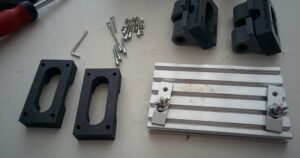 1610 bed lift plates for underbody sliders and better ER11 clearance by Easy Target | Download free STL model
