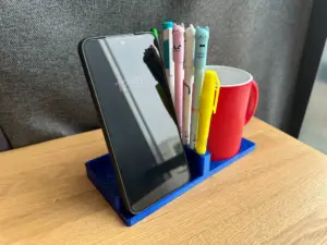 3D Printer Files | 3MF File | Office organizer with mug and phone holder | Creality Cloud