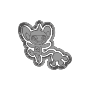Download Free Stl Cutter and stamp, cookie cutter, form Pokemon Aipom