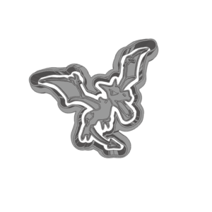 Download Free Stl Cutter and stamp, cookie cutter, form Pokemon Aerodactyl