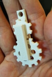 2 Gears Pendant @ Pinshape