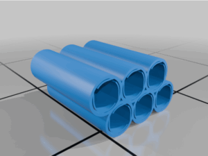 21700 battery cell holder by The_Half_Eaten_Ravioli
