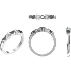 3D CAD Model Womens Band