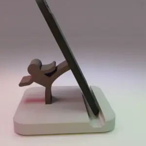 3D Printer Files | 3MF File | Boy Kicking Phone Stand | Creality Cloud