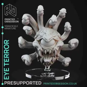 3D Printer Files | 3MF File | Eye Terror - PRE SUPPORTED - 32mm scale | Creality Cloud