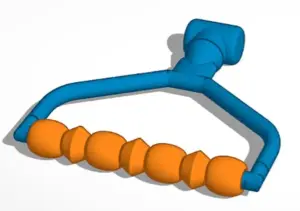 3D Printer Files | 3MF File | Massage Roller | Creality Cloud