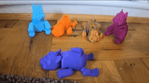 3D Printer Files | 3MF File | Squirrel Phone Stand | Creality Cloud