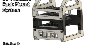 3D printable rack | 10-inch and 6-inch by Maurício Pessoa | Download free STL model