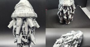 5th Element Mondoshawan Spaceship w/stand by Triple G Workshop | Download free STL model