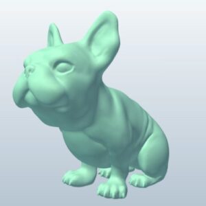 Free 3D French Bulldog Model