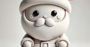 Adorable Minimalist Santa Claus – The Perfect 3D Printed Holiday Decor! by Facu barbero | Download free STL model