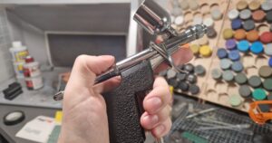 Airbrush handles for Mr.Hobby Procon Boy PS-275 and PS-290 by rancor1223 | Download free STL model