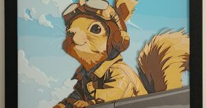 Amelia The Flying Squirrel by Bedlam Threadz | Download free STL model