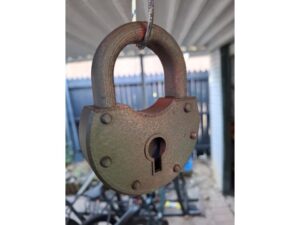 Antique Lock Prop by shopwood
