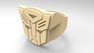Autobot ring - US size #6 @ Pinshape