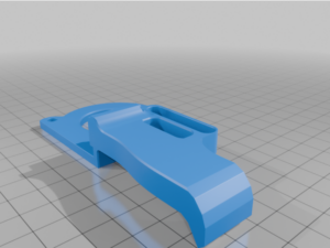 BIQU H2 Part Coolling Fan Mount FOR VOLCANO TYPE by PRod42