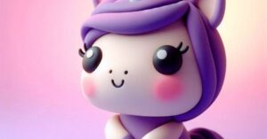 Baby Unicorn Clay character kawaii 3D Model by TeraBite | Download free STL model
