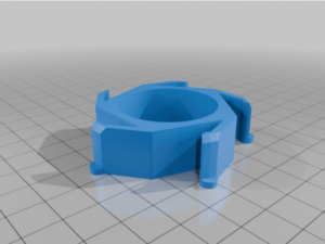 Bambu Spool Hub Adapter 32mm Tube 55mm Spool by Autokemper