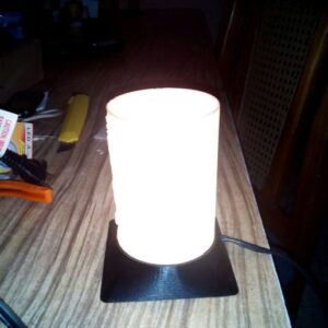 Base lampara litofania