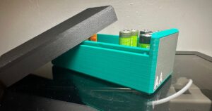 Battery Box AA Battery Crate Battery Storage AA