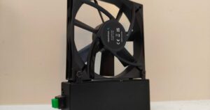 Battery-powered PC Fan by Balder Andersen | Download free STL model