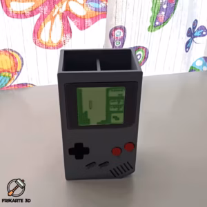 Board Games & Card Games STL Download - Game Boy Remote Control Holderby Frikarte3D