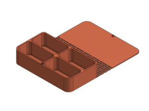 Caja flexible( living hinge box) by Isometrika3D